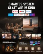 VOPLLS Smart Mini Beamer 4K – TOF Autofokus & 28000 Lumen für Heimkino & Outdoor – Bild 8