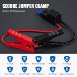 Povasee Auto Starthilfe 5000A – Jump Starter Powerbank für 12V Fahrzeuge – Bild 3