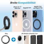 PlusAcc Vakuum Handyhalterung Auto mit MagSafe – 360° drehbar für iPhone & alle Smartphones – Bild 6