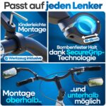 NEXTCOVER® Fahrradspiegel-Set für Lenker – ProVision Echtglas für E-Bike & Pedelec – Bild 3