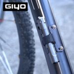 GIYO Super Micro Fahrradreifenpumpe Teleskop – 80 PSI MTB Pumpe mit Presta & Schrader – Bild 8