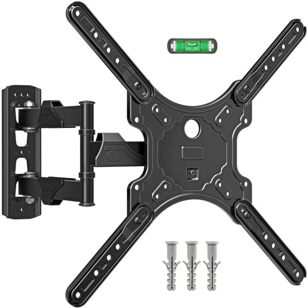 MOUNTUP TV-Wandhalterung 26-60 Zoll – Schwenkbar & Neigbar bis 35 kg, VESA 400x400
