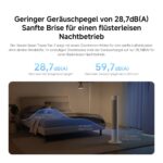 XIAOMI Smart Tower Fan 2 – Standventilator mit 150° Oszillation & Naturluft-Algorithmus – Bild 9