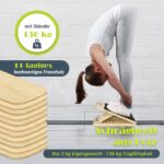 UOPON Wadendehner Schrägbrett aus Holz mit 5 Winkeln – Mobility Board für effektive Wadenstreckung – Bild 3