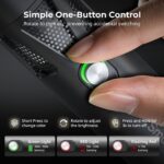 SMALLRIG RF20C LED-Videoleuchte 20W – Dimmbar mit 5 Farben & 20 Gobos für Profis – Bild 2