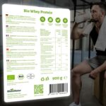 RheinNatur Bio Whey Protein-Pulver 900 g – Reines Molkenprotein für Muskelaufbau – Bild 5