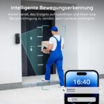 BOIFUN 2K WLAN Video Türklingel mit 180° Weitwinkel & AI-Personenerkennung – ohne Abo – Bild 3
