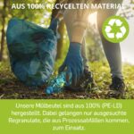 120L Müllsäcke Blau 250er-Pack 39my – Reissfeste Abfallsäcke für Haushalt & Gewerbe – Bild 6