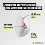 JOOLA Tischtennis Set Duo Carbon – 2 Schläger, 3 Bälle & Tasche, 6-teilig – Bild 7