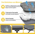 ATORPOK SHOP Campingbett klappbar bis 200 kg – Feldbett mit Kissen für Camping & Outdoor – Bild 6