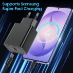 45W USB-C Schnellladegerät mit 2m Ladekabel – Super Fast Charging für Samsung Galaxy – Bild 6