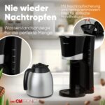 Clatronic KA 3327 Filterkaffeemaschine mit Thermoskanne – 1 Liter für 8-10 Tassen – Bild 5