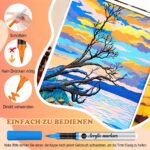 Vozuna 120er Acrylstifte Set wasserfest – Acrylmarker mit flexibler Pinselspitze für Steine, Glas & Holz – Bild 5