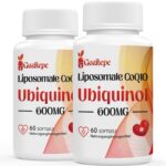 Liposomales CoQ10 Ubiquinol 600 mg – Hochdosiert für optimale Zellenergie & Vitalität