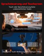 REDTIGER F7N Touch 4K Dashcam – Dual-Kamera mit Touchscreen & GPS für maximale Fahrsicherheit – Bild 2