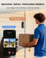 Reolink 5MP Video-Türklingel PoE mit Chime – 180° Ultraweitwinkel für sichere Eingänge – Bild 5