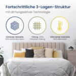 Cosi Home Premium Kühldecke 150x200 cm – Sommerdecke mit Arc-Chill Kühlfasern gegen Nachtschweiß – Bild 5