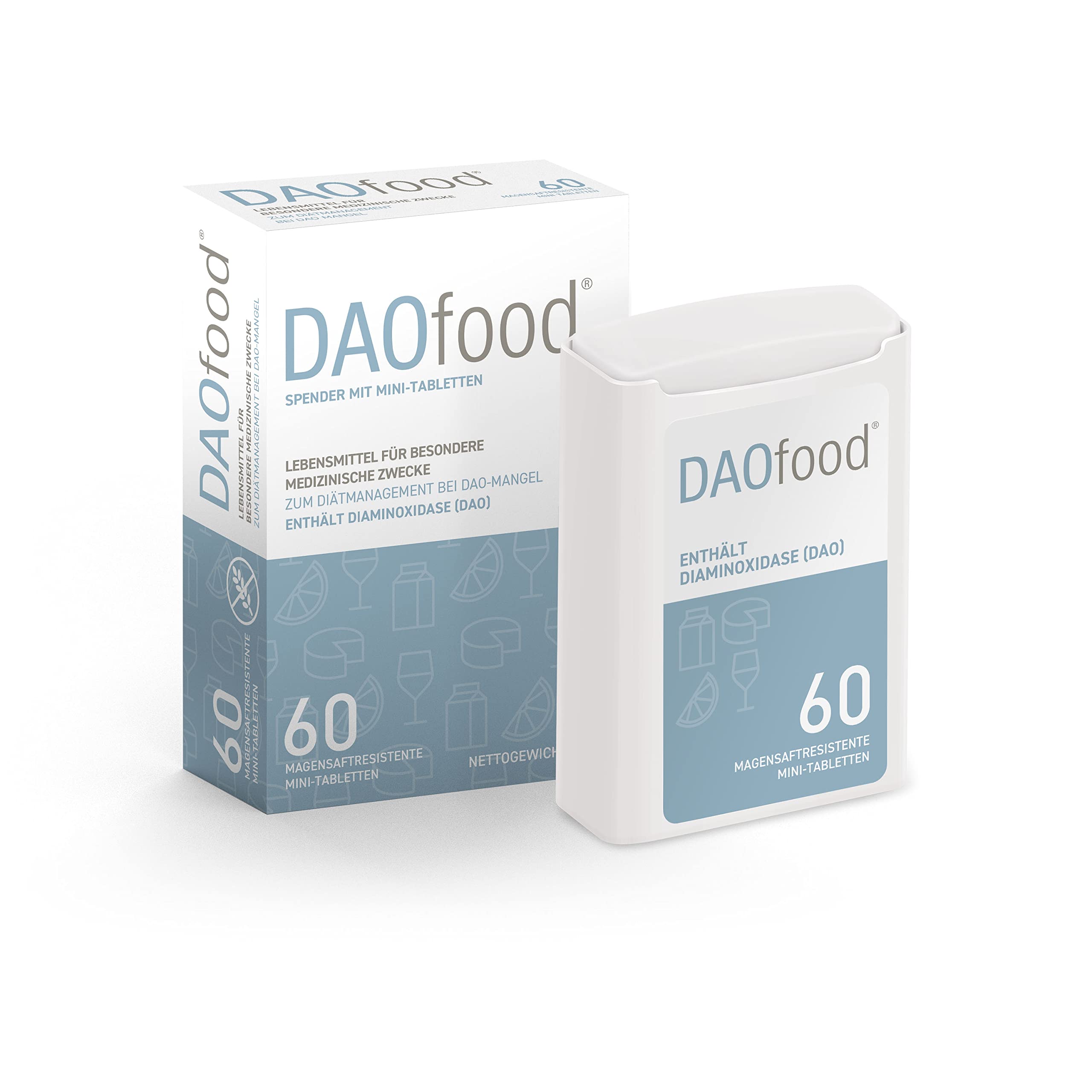 71DnJHD6-LL._SY2560_.jpg DR Healthcare DAOfood – DAO-Enzym mit 60 magensaftresistenten Tabletten für Histaminabbau – Bild 1