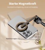 TONEOF 173cm Magnetisches Selfie Stick Stativ – MagSafe Handyhalter mit Fernbedienung – Bild 4