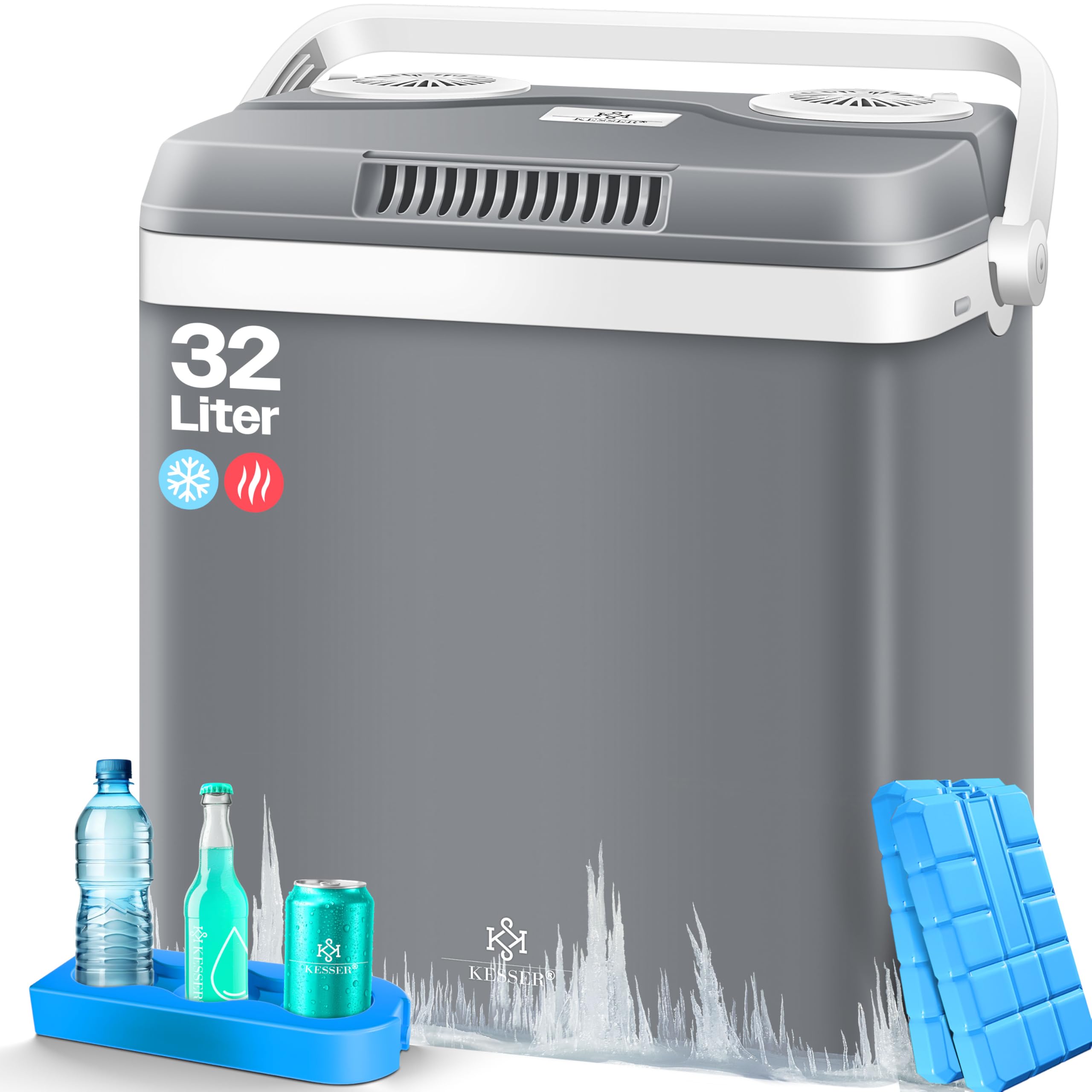 71Drxh-gxHL._SY2560_.jpg KESSER 32L Thermoelektrische Kühlbox – Kühlen & Wärmen für Auto, Boot & Camping – Bild 1