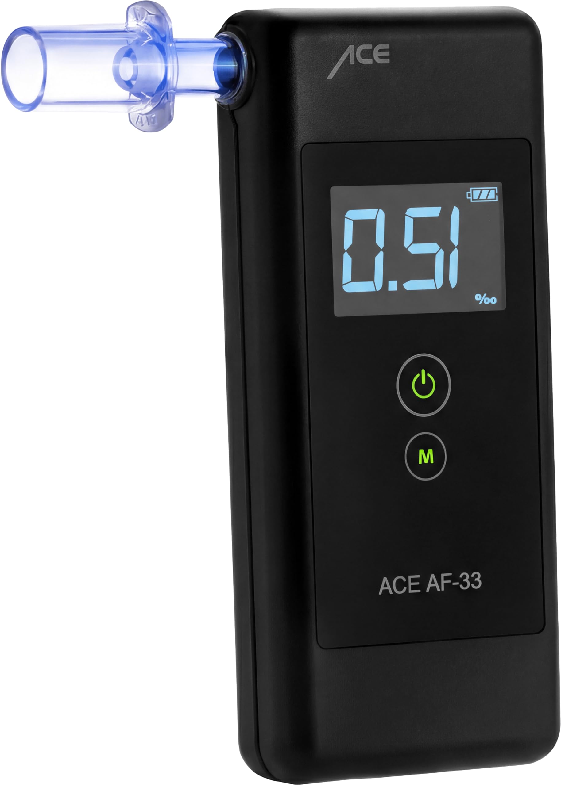 71DuZVc2WQL._SY2560_.jpg ACE AF-33 Alkoholtester – Testsieger mit elektrochemischem Sensor & 95,8% Genauigkeit – Bild 1