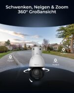 Reolink RLC-823S2 4K PTZ Dome Überwachungskamera – 16X Zoom & Farbnachtsicht für Aussen – Bild 3