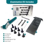 Scian Otoskop mit LED-Licht & 3x Vergrösserung – Ohr-Diagnosetool für Zuhause (Grün) – Bild 6
