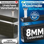 NEXTCOVER FoldOne 100cm Faltschloss – SteelSecure Technologie für maximale Fahrradsicherheit – Bild 7