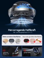 JOYROOM Handyhalterung Auto Armaturenbrett mit Gel & Saugnapf – Universal bis 19 mm – Bild 3
