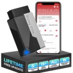 KINGBOLEN EDIAG Elite OBD2 Diagnosegerät – Bluetooth-Scanner mit 15 Reset-Funktionen für iPhone & Android