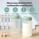 Momcozy Muttermilch-Aufbewahrungsflaschen 330ml, 4er Set – BPA-frei & auslaufsicher – Bild 4