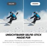Insta360 X4 Air Starter-Bundle – 8K 360°-Kamera mit Selfie-Stick & Wechsel-Linsen – Bild 7