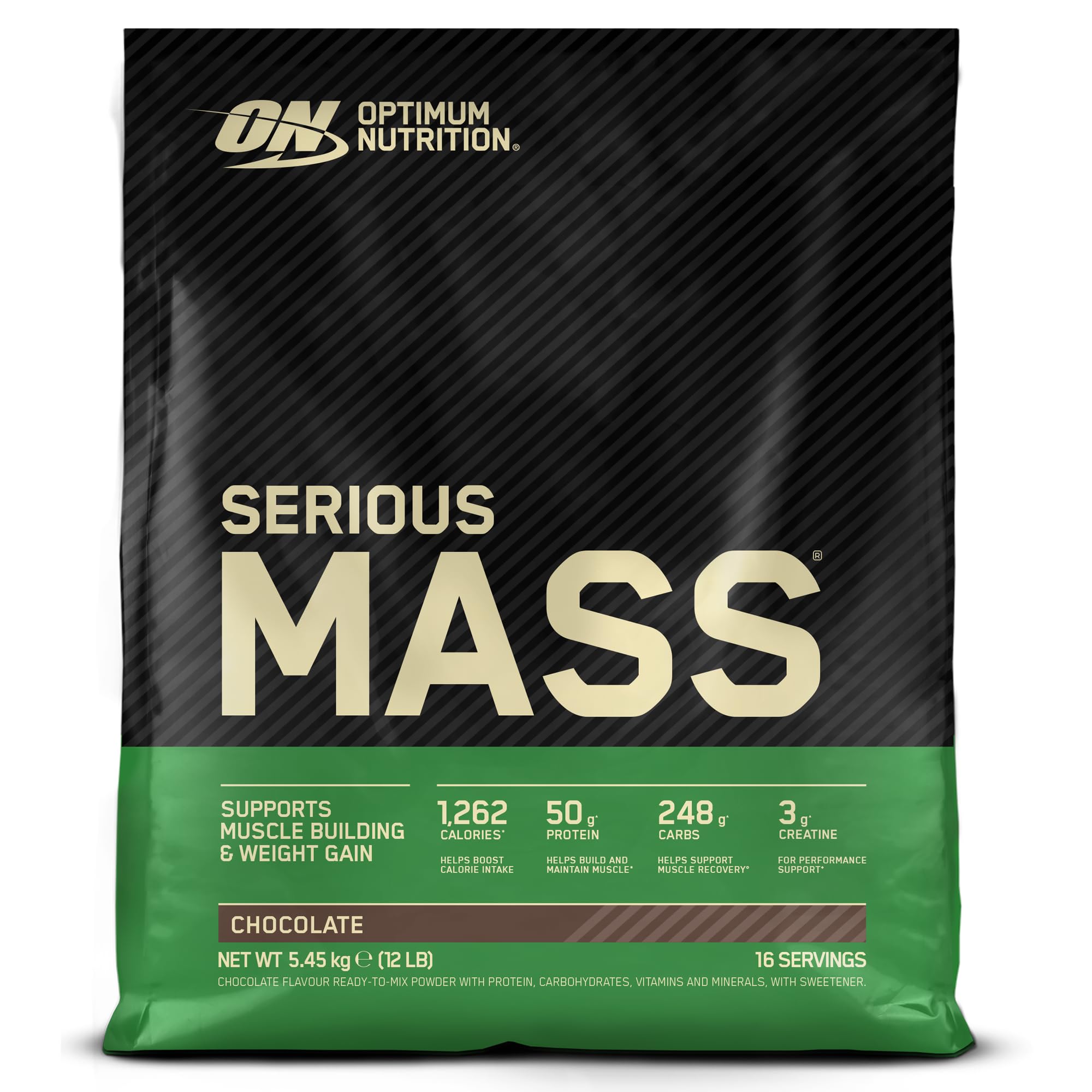 71E5MCyM2CL._SY2000_.jpg Optimum Nutrition Serious Mass Weight Gainer Schokolade 5.45kg – Muskelaufbau & Gewichtszunahme – Bild 1