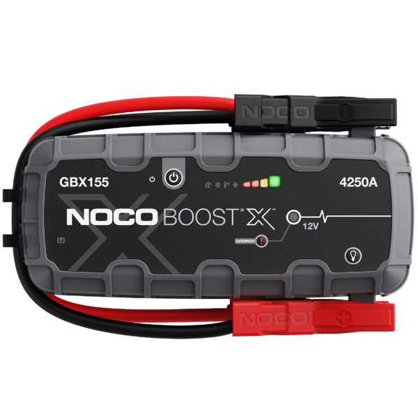 NOCO Boost X GBX155: 4250A Lithium-Starthilfe mit 60W USB-C & LED – Powerbank für Benzin- & Dieselmotoren