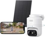 eufy Security eufyCam C37 – 2K Outdoor-Überwachungskamera mit 360° KI-Tracking & Solar