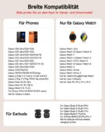 Phelinta 3-in-1 Wireless Charger – Induktive Ladestation für Samsung Galaxy S26/S25/S24 & Watch – Bild 2