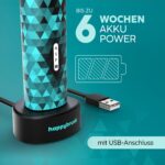 happybrush Eco Vibe 3 Schallzahnbürste – Testsieger mit 40.000 Vibrationen & 8 Wochen Akku – Bild 5