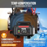 NEXPEAK NC315 Autobatterieladegerät 15A – 12V/24V LiFePO4 & Blei-Säure Intelligentes Schnellladegerät – Bild 8
