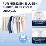 CLEANmaxx Hemdenbügler PRO – Automatisches Bügelsystem für Hemden, Blusen & Shirts – Bild 5