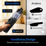 VALKER MasterGrip Handstaubsauger Akku – 19.000 PA Saugleistung & 30 Min Laufzeit – Bild 4