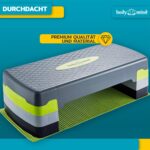 Body & Mind Aerobic Steppbrett mit 3 Höhenstufen – Gelenkschonendes Fitness-Training für Zuhause – Bild 4