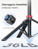 Acrhkoor 10,2" Ringlicht mit 192 cm Aluminium-Stativ – Professionelles LED-Licht für Content Creation – Bild 4
