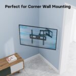 BONTEC TV Wandhalterung 26-60 Zoll – Schwenkbar, neigbar, ausziehbar bis 500mm – Bild 3