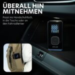 efalce Akku Luftkompressor 150PSI – Wiederaufladbar mit TrueGauge für Auto & Fahrrad – Bild 4