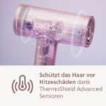 Philips Haartrockner Series 8000 – Hochgeschwindigkeits-Ionenföhn mit ThermoShield Advanced & DC-Motor – Bild 2