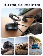 Lamicall MagSafe Autohalterung mit Vakuum-Saugnapf – 360° drehbar für iPhone 17/16 – Bild 3