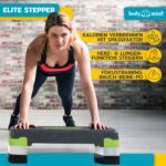 Body & Mind Aerobic Steppbrett mit 3 Höhenstufen – Gelenkschonendes Fitness-Training für Zuhause – Bild 2