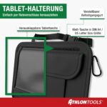 2er-Set Autositz-Organizer mit Tablet-Halter & Federtasche – Rückenlehnen-Schutz für Familie & Business – Bild 4