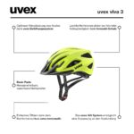 Uvex Viva 3 Fahrradhelm – Leichter Allround-Helm mit IAS-Anpassung für Damen & Herren – Bild 6