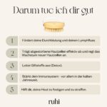 ruhi® Körperbürste Ø 10 cm – Trockenbürste aus Wildschweinborsten für Lymphdrainage & Cellulite – Bild 4